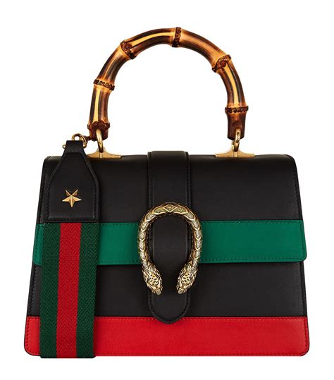 gucci dionysus striped bamboo top-handle bag|Gucci bamboo bag meaning.